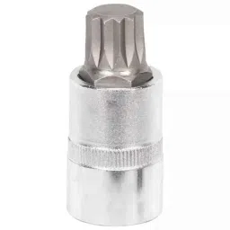 ARO M6 CrV Chrome Plated Mirror Finish Socket Bit, Length: 100 mm-picture-26
