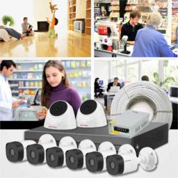 CP Plus 2.4MP 2 Dome, 6 Bullet, 8 Channel DVR Kit without Hard Disk, CP-UCK-TD62N-B1 image 5