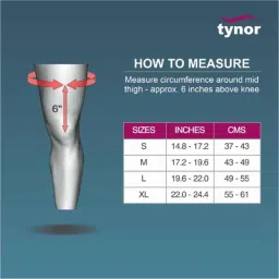 Tynor Oac Knee Cap, L06DAZ, Size: Extra Large image 2