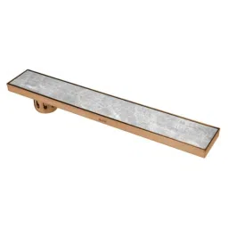 Ruhe 48x4 inch Stainless Steel 304 Rose Gold PVD Coated Tile Insert Shower Drain Channel, 16-0227-14-picture-18