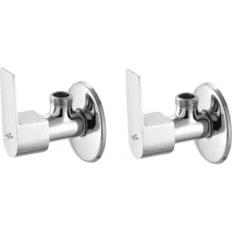 Neelkund Arya Brass Silver Chrome Plated Angle Valve (Pack of 2)-image-40