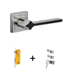 Dorset ML Series Odiun ML ODI OR 70mm Stainless Steel WD Finish Lock Set with Both Side Key (Pack of 2)-image-44
