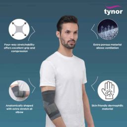 Tynor Elbow Support, Size: S image 3