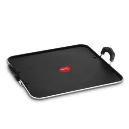 Pigeon 32cm 5mm Aluminum Black Triple Layer Non Stick Pathri Tawa by Stovekraft, 184-picture-37