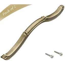 Aquieen 160mm Malleable Antique Wardrobe Cabinet Pull Handle, KL-717-160 (Pack of 2)-picture-28