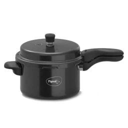 Pigeon Titanium 5L Aluminium Black Induction Bottom Hard Anodized Pressure Cooker with Outer Lid by Stovekraft, 12294-picture-39