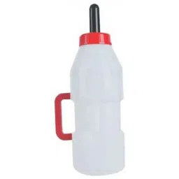 Swastik 0.5L Plastic White Feeding Bottle for Newly Born Animal-picture-48