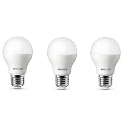 Philips 7W E27 6500K Crystal White LED Bulb (Pack of 3)-9