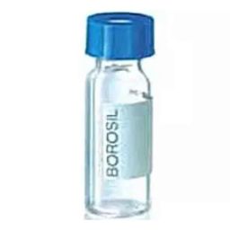 Borosil 2ml Silicone Clear Screw Vial &a; Cap Kit, VC02C109PBS114 (Pack of 100)-29