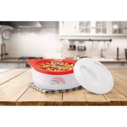 Milton New Marvel 2500 2360ml Inner Steel White Casserole, 500041921394-02327-picture-43