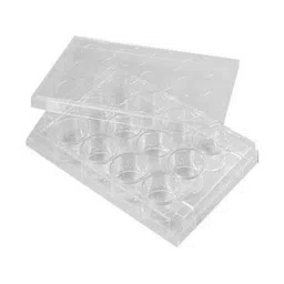 Abdos 50Pcs 6 Slots Flat Bottom Tissue Culture Treated Plates, P21020-40