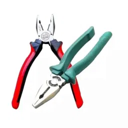 Sky Blue 2 Pcs 8 inch Multicolour 2 Cutting Wire False Piece Lineman Plier Combo, SBE017-picture-49