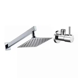 Fastgear 2 Pcs Turbo Stainless Steel Silver Chrome Finish Faucet Set with Shower, FG2384-image-90