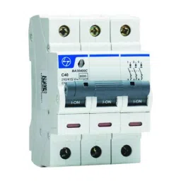 L&a;T Tripper 63A C-Curve Triple Pole MCB, BA30630C-picture-2