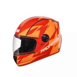 Studds Professional D1 Decor Plastic Matt Red Full Face Helmet, Size: Medium-picture-32