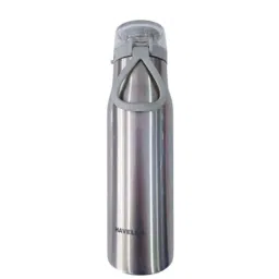 Havells AQUA-S 590ml Stainless Steel 304 Silver Hot &a; Cold Water Bottle-picture-4