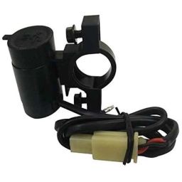 AOW Bike Mobile Phone USB Charger Power Adapter 12v (Waterproof) for Bajaj Platina-28