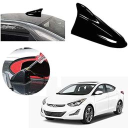 Auto Pearl Black Mount Rubber Mast Flexible Car Roof Antenna with Anti-Theft Design For Hyundai Elantra ANT02ERA-image-94