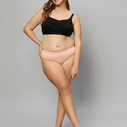 Bluenixie Plus size Self Design Full Coverage Bra With All Day Comfort image 4