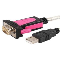 Z-TEK 1.8m USB 2.0 Multicolored Pro Converter DB-9 Adapter Cable-picture-34