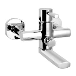 Cera Gayle Brass Chrome Finish Single Lever Wall Mixer with Provision for Telephonic Shower Arrangement, F1014414-picture-48