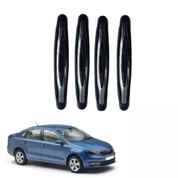 Spreadx Plastic Car Compact Black Colour Elegant Door Guard Protection Universal Type for Skoda Rapid Set Of 4 Pcs, SPR-8WD0FU-picture-31