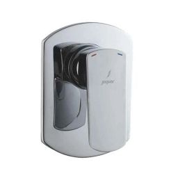 Jaquar Kubix Prime White Matt Single Lever Concealed Deusch Mixer with Overhead Shower Only, KUP-WHM-35227PM-image-88