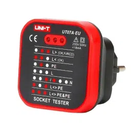 Uni-T UT07A-EU 18mA 230V Socket Tester-6