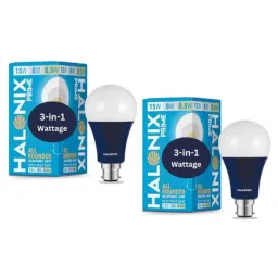 Halonix All Rounder 0.5W, 8W &a; 15W 6500K B22D White &a; Yellow Adjustable LED Bulb-picture-7