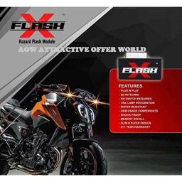 AOW Plug and Play Indicator Flasher for KTM Duke 200 (60 Patterns)-17