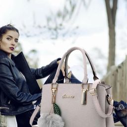 Women Grey Shoulder Bag-image-107