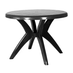Supreme Marina Black Table with Cross Leg Fixing-image-79
