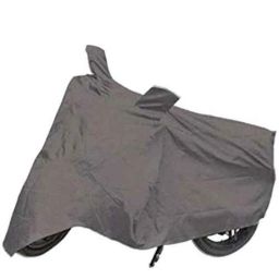 Mobidezire Polyester Grey Bike Body Cover for Yamaha Crux (Pack of 2)-image-35