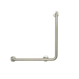 Dolphy Stainless Steel Wall Mount L Shaped Support Grab Bar, DHGB0018-19
