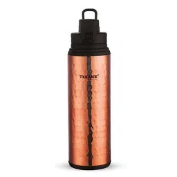 Trueware Fusion Plus 600ml Copper Hammered Lacquer Finish Water Bottle-picture-8