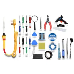 Walkers Electric 26 in 1 Soldering &a; Desoldering Equipment Tool Machine Kit with Flux Paste &a; Wire, WK0048-13