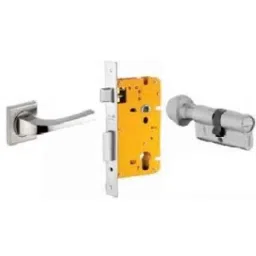 Dorset ML Series Divine 60mm Stainless Steel Silver Chrome Finish Door Handle Lock Set with Coin &a; Knob, ML DV OR (Pack of 4)-picture-10