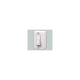 Anchor Penta 6A 2 Module White Surface Bell Push Switch, 2323 (Pack of 10)-image-64