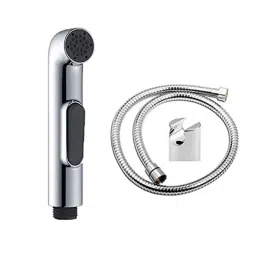 IRIS DLX01 ABS Handheld Health Faucet Spray with 1.5m Stainless Steel Tube &a; Wall Hook-43