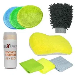 AllExtreme AEFLD10 9 Pcs Car Cleaning Kit-17