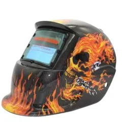Techno Tronics A1 Solar Powered Auto Darkening Full Face Welding Helmet, Size: Standard-40