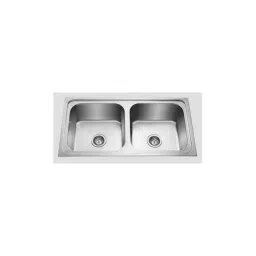 Jayna Apollo DBF 01 (DX) Glossy Double Bowl Sinks, Size: 39.5 x 18.5 in-image-37