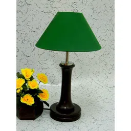 Tucasa Fashionable Wooden Table Lamp with Green Shade, LG-1010-image-80
