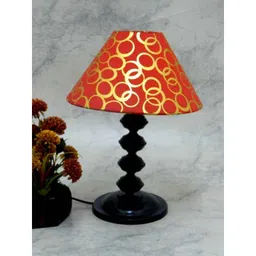 Tucasa Contemporary Table Lamp with Red Circle Shade, LG-737-image-111