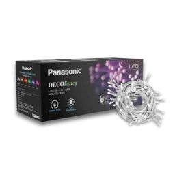 Panasonic 46 Bulb Plastic White LED String Light for Decoration, Length: 10 m-40