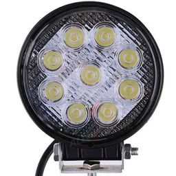 AllExtreme EX4IRF1 4 inch 27W Round LED Flood Beam Waterproof Fog Light with Bracket-picture-38