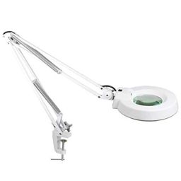 Aadvay 12W Silicon Carbide White C Clamp Type LED Magnifying Lamp, 9005LED-32