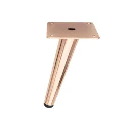 RAB 6 inch Zinc Rose Gold Sofa Leg, Cone (Pack of 3)-image-69