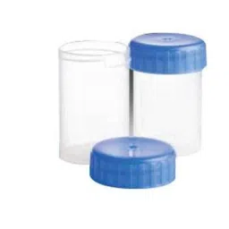 Axiva 60ml PS &a; PP Sterile Sample Container with Screw Cap, 018256 B (Pack of 500)-5