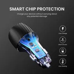 Portronics Car Power 18 Black 20W Car Charger with Type-C PD Output, POR 1984 image 5
